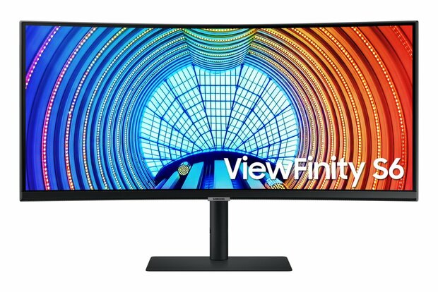 Samsung LS34A650UBUXEN 34" | 3440x1440 UWQHD VA | 100Hz | 1000R Curved | HDR10 | USB-C | Monitor | Open Box
