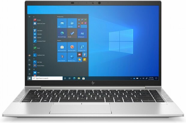 HP EliteBook 845 G8 | 14" Full HD IPS | AMD Ryzen 5 Pro 5450U | 16GB RAM | 256GB SSD | Windows 11 Professional | Refurbished Silver