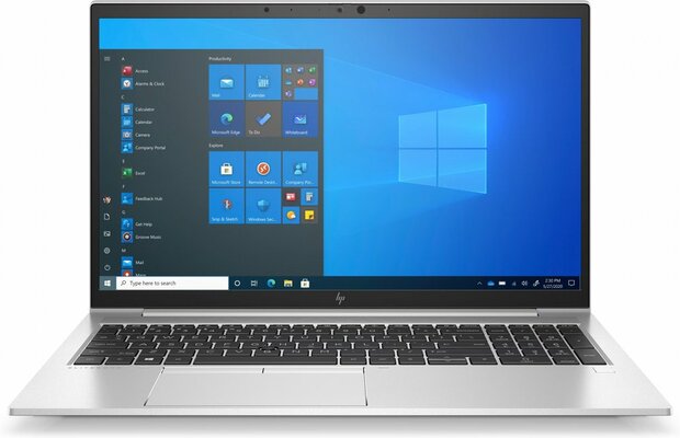 HP EliteBook 855 G8 | 15.6" Full HD IPS | AMD Ryzen 3 Pro 5450U | 8GB RAM | 256GB SSD | Windows 11 Professional | Refurbished Silver