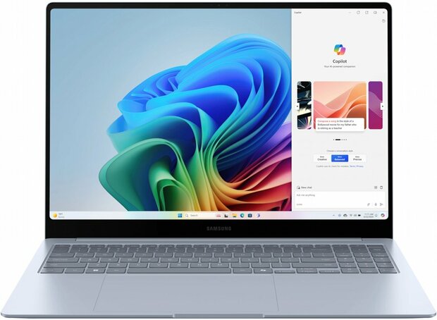 Samsung Galaxy Book4 Edge 16" | 2880x1800 AMOLED Touch | Snapdragon X Elite | 16GB RAM | 512GB SSD | Windows 11 Home | Sapphire Blue