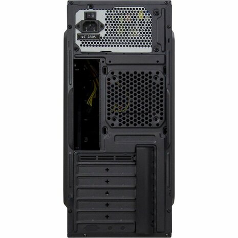Inter-Tech IT-5916 | Midi Tower Case | 500 Watt Voeding | Zwart | Open Box