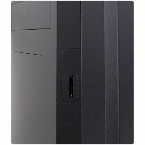 Inter-Tech IT-5916 | Midi Tower Case | 500 Watt Voeding | Zwart | Open Box