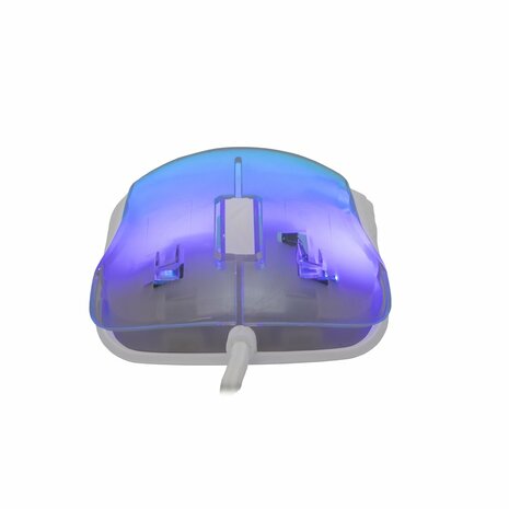 White Shark Mordred-W | Gaming Muis | 825 Chipset | RGB Verlichting | 12.800 DPI | Wit