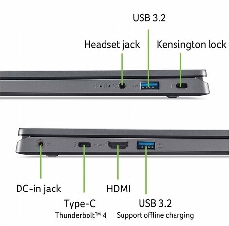 Acer Aspire 17 | 17.3 Full HD IPS | Intel Core i5-1334U | 16GB DDR5 | 512GB SSD | W11 Professional