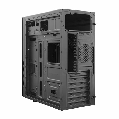 SBOX PCC-180 | Midi Tower Case | Zwart | Geen PSU