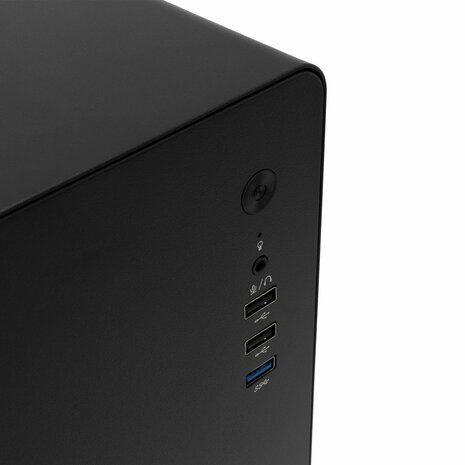 SBOX PCC-500 | Micro Tower Case | Zwart | Zonder PSU
