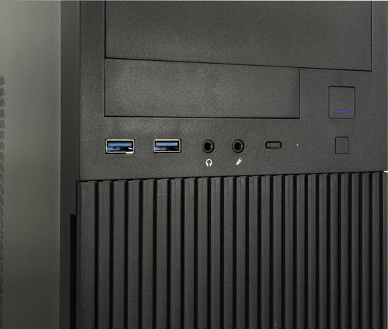 Inter-Tech IT-6521 | Micro-Tower | Zwart