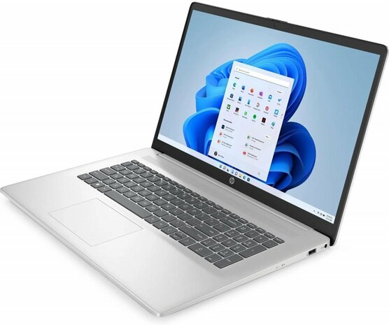 HP 17-cp2333nw | 17.3'' Full HD IPS | AMD Ryzen 5 7520U | 8GB DDR5 | 512GB SSD | W11 Home | Zilver
