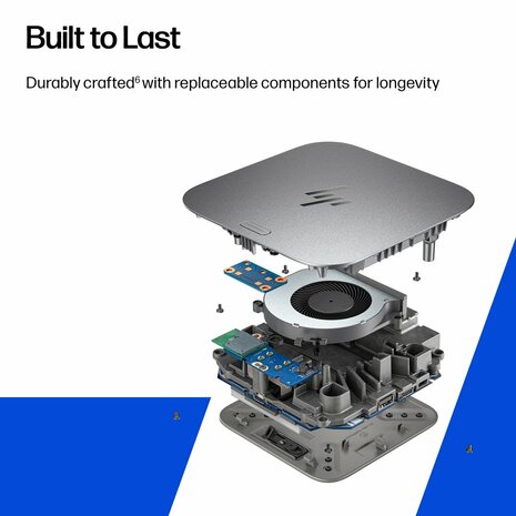 HP Thunderbolt 4 100W G6 Dock | Thunderbolt 4 Dockingstation | Tot 100W Power Delivery | 2.5Gb Ethernet