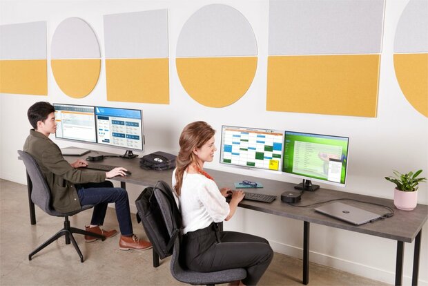 HP 5TW13AA | USB-C/A Docking Station G2 | Dual 4K Display | 100W Power Delivery | Zwart