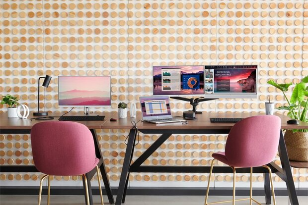 HP 5TW13AA | USB-C/A Docking Station G2 | Dual 4K Display | 100W Power Delivery | Zwart