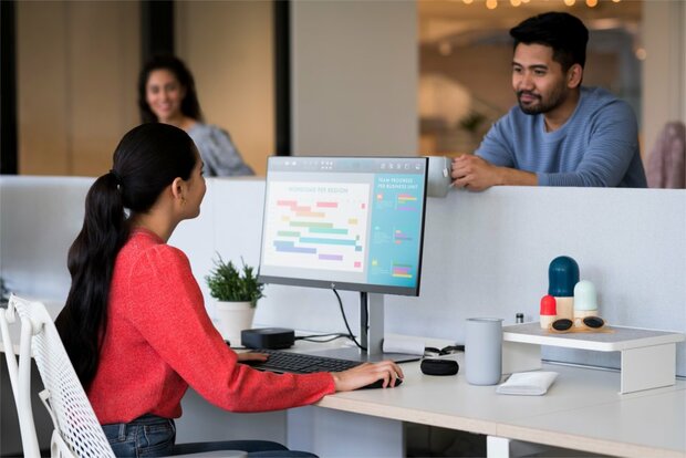 HP 5TW13AA | USB-C/A Docking Station G2 | Dual 4K Display | 100W Power Delivery | Zwart