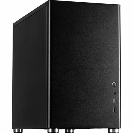 Inter-Tech X2 Duplex | Micro Tower Case | Zwart