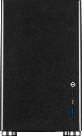 Inter-Tech X2 Duplex | Micro Tower Case | Zwart