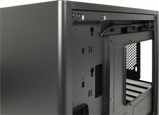 Inter-Tech X2 Duplex | Micro Tower Case | Zwart