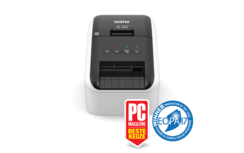 Brother QL-800 2-Kleuren labelprinter met USB voor pc en Mac. Geschikt voor labelrollen met twee kleuren (zwart/rood). Brother QL-800 2-Kleuren labelprinter met USB voor pc en Mac. Geschikt voor labelrollen met twee kleuren (zwart/rood).