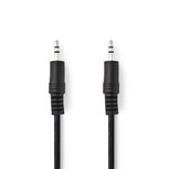 Nedis CAGP22000BK30 audio kabel 3 m 3.5mm Zwart Nedis CAGP22000BK30 audio kabel 3 m 3.5mm Zwart
