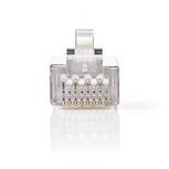 UTP Netwerkconnector | RJ45 Male - Stranded Cat6 10x UTP Netwerkconnector | RJ45 Male - Stranded Cat6 10x