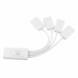 Ewent EW1110 480Mbit/s Wit hub & concentrator Ewent EW1110 480Mbit/s Wit hub & concentrator