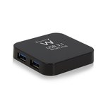 Ewent EW1134 USB 3.1 (3.1 Gen 2) Type-A 5000Mbit/s Zwart hub & concentrator Ewent EW1134 USB 3.1 (3.1 Gen 2) Type-A 5000Mbit/s Zwart hub & concentrator