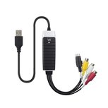 Ewent EW3706 kabeladapter/verloopstukje USB 2.0 S-Video/Composite AV Zwart, Grijs, Rood, Wit, Geel Ewent EW3706 kabeladapter/verloopstukje USB 2.0 S-Video/Composite AV Zwart, Grijs, Rood, Wit, Geel