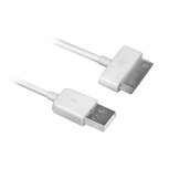 Ewent EW9903 mobiele telefoonkabel Wit USB A Apple 30-pin 1,5 m Ewent EW9903 mobiele telefoonkabel Wit USB A Apple 30-pin 1,5 m