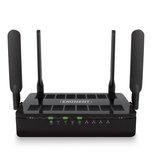 Eminent EM4720 draadloze router Dual-band (2.4 GHz / 5 GHz) Gigabit Ethernet Zwart Eminent EM4720 draadloze router Dual-band (2.4 GHz / 5 GHz) Gigabit Ethernet Zwart