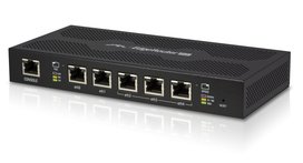 Ubiquiti Networks EdgeRouter ERPOE-5 bedrade router Ethernet LAN Zwart Ubiquiti Networks EdgeRouter ERPOE-5 bedrade router Ethernet LAN Zwart