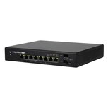 Ubiquiti Networks EdgeSwitch 8 Beheerde netwerkswitch Gigabit Ethernet (10/100/1000) Power over Ethernet (PoE) Zwart Ubiquiti Networks EdgeSwitch 8 Beheerde netwerkswitch Gigabit Ethernet (10/100/1000) Power over Ethernet (PoE) Zwart