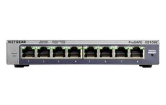 Netgear ProSAFE Unmanaged Plus Switch - GS108E - 8 Gigabit Ethernet poorten Netgear ProSAFE Unmanaged Plus Switch - GS108E - 8 Gigabit Ethernet poorten