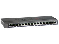 Netgear GS116E Managed L2 Gigabit Ethernet (10/100/1000) Zwart Netgear GS116E Managed L2 Gigabit Ethernet (10/100/1000) Zwart