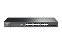 TP-LINK T2600G-28TS netwerk-switch Managed L2 Gigabit Ethernet (10/100/1000) Zwart TP-LINK T2600G-28TS netwerk-switch Managed L2 Gigabit Ethernet (10/100/1000) Zwart