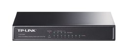 TP-LINK 8-port 10/100 PoE Switch Unmanaged network switch Power over Ethernet (PoE) Zwart TP-LINK 8-port 10/100 PoE Switch Unmanaged network switch Power over Ethernet (PoE) Zwart