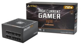 Antec HCG750 power supply unit 750 W 20+4 pin ATX ATX Zwart Antec HCG750 power supply unit 750 W 20+4 pin ATX ATX Zwart