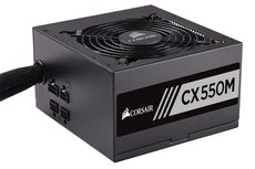 Corsair CX550M power supply unit 550 W ATX Zwart Corsair CX550M power supply unit 550 W ATX Zwart