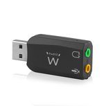 Ewent EW3751 geluidskaart 5.1 kanalen USB Ewent EW3751 geluidskaart 5.1 kanalen USB