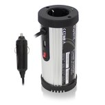 Ewent EW3990 netvoeding & inverter Auto 150 W Zwart, Zilver Ewent EW3990 netvoeding & inverter Auto 150 W Zwart, Zilver