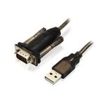 Ewent EW1116 seriële kabel Zwart 1,5 m USB 9 Sub-D Ewent EW1116 seriële kabel Zwart 1,5 m USB 9 Sub-D