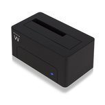 Ewent EW7012 USB 3.0 (3.1 Gen 1) Type-B Zwart HDD/SSD-dockingstation Ewent EW7012 USB 3.0 (3.1 Gen 1) Type-B Zwart HDD/SSD-dockingstation