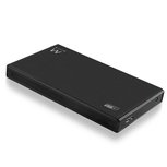 Ewent EW7032 behuizing voor opslagstations 2.5" HDD-/SSD-behuizing Zwart Ewent EW7032 behuizing voor opslagstations 2.5" HDD-/SSD-behuizing Zwart