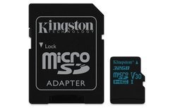 Kingston Technology Canvas Go! flashgeheugen 32 GB MicroSDHC Klasse 10 UHS-I Kingston Technology Canvas Go! flashgeheugen 32 GB MicroSDHC Klasse 10 UHS-I
