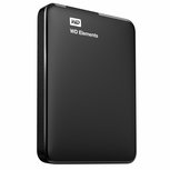 Western Digital WD Elements Portable 2.5 Inch externe HDD 2TB, Zwart Western Digital WD Elements Portable 2.5 Inch externe HDD 2TB, Zwart
