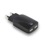 Ewent USB Charger 110-240V 2 port smart charging 3.1A black Ewent USB Charger 110-240V 2 port smart charging 3.1A black