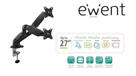 Ewent EW1516 flat panel bureau steun 68,6 cm (27 Ewent EW1516 flat panel bureau steun 68,6 cm (27
