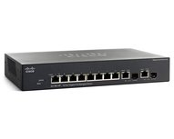 Cisco SG355-10P Managed L3 Gigabit Ethernet (10/100/1000) Zwart Power over Ethernet (PoE) Cisco SG355-10P Managed L3 Gigabit Ethernet (10/100/1000) Zwart Power over Ethernet (PoE)