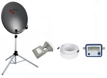 BCK TravelSat TS-65DS Recreatieset Duo Single LNB BCK TravelSat TS-65DS Recreatieset Duo Single LNB
