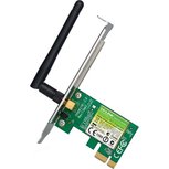 TP-LINK 150Mbps Wireless N PCI Express Adapter Intern WLAN 150 Mbit/s TP-LINK 150Mbps Wireless N PCI Express Adapter Intern WLAN 150 Mbit/s