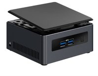 Intel NUC BLKNUC7I3DNH2E PC/workstation barebone i3-7100U 2,40 GHz UCFF Zwart BGA 1356 Intel NUC BLKNUC7I3DNH2E PC/workstation barebone i3-7100U 2,40 GHz UCFF Zwart BGA 1356