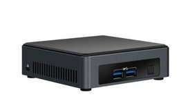 Intel BLKNUC7I5DNKE PC/workstation barebone i5-7300U 2,60 GHz UCFF Zwart BGA 1356 Intel BLKNUC7I5DNKE PC/workstation barebone i5-7300U 2,60 GHz UCFF Zwart BGA 1356