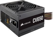 Corsair CV650 power supply unit 650 W 20+4 pin ATX ATX Zwart Corsair CV650 power supply unit 650 W 20+4 pin ATX ATX Zwart